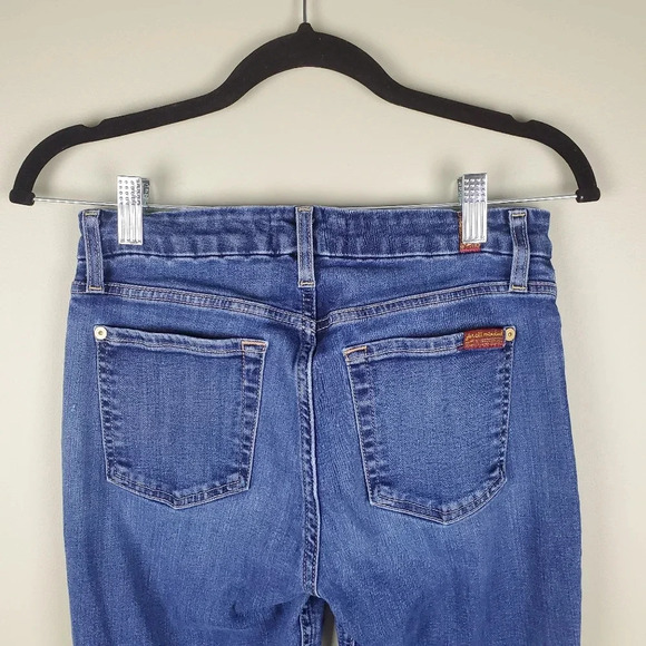 7 For All Mankind B(Air) Denim The Ankle Skinny 27 - Picture 5 of 12